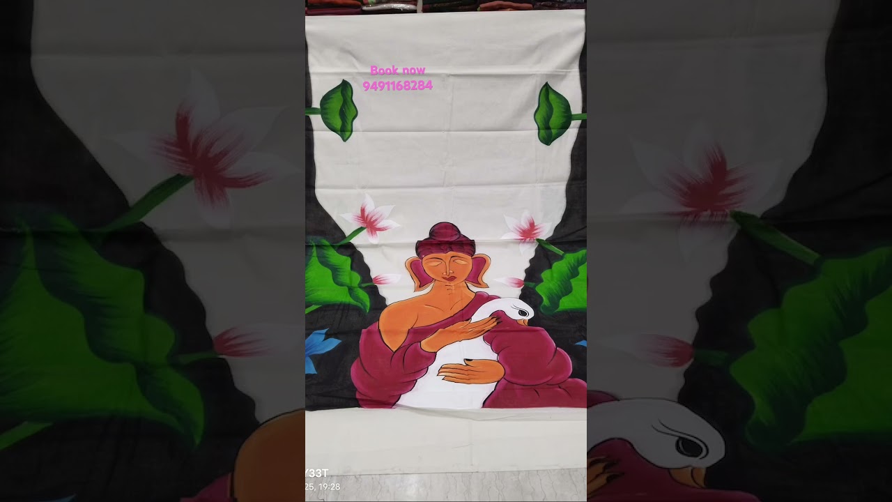 #sreevanisarees#kanchicottonsarees#handpaintedsarees#latestoutfits#viralshort#viralvideos#sreevani