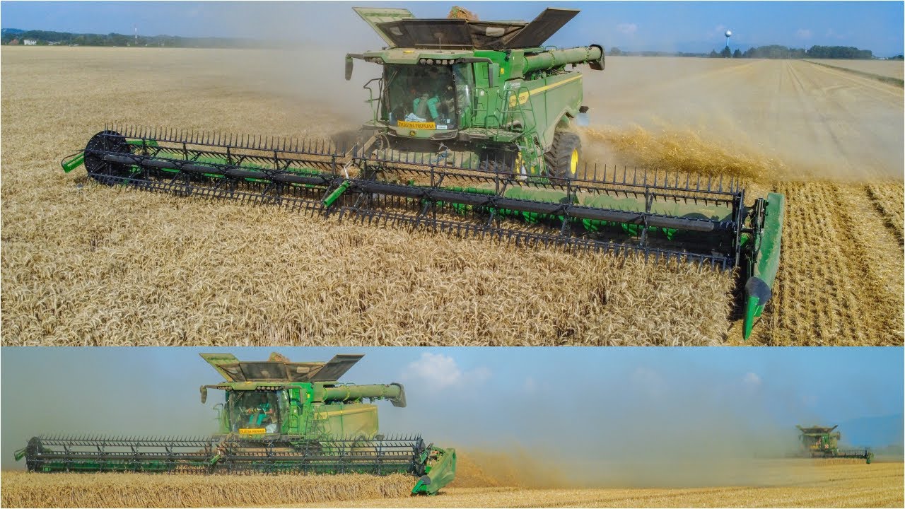 🌾Žatva 2024 - 2x JOHN DEERE X9 1000