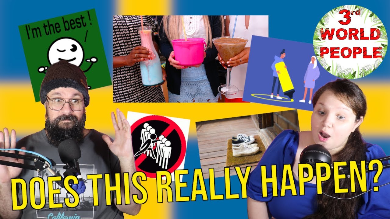 3rd WORLD PEOPLE DISCOVER 5 THINGS YOU SHOULD NOT DO AROUND SWEDISH PEOPLE | SWEDEN REACTION