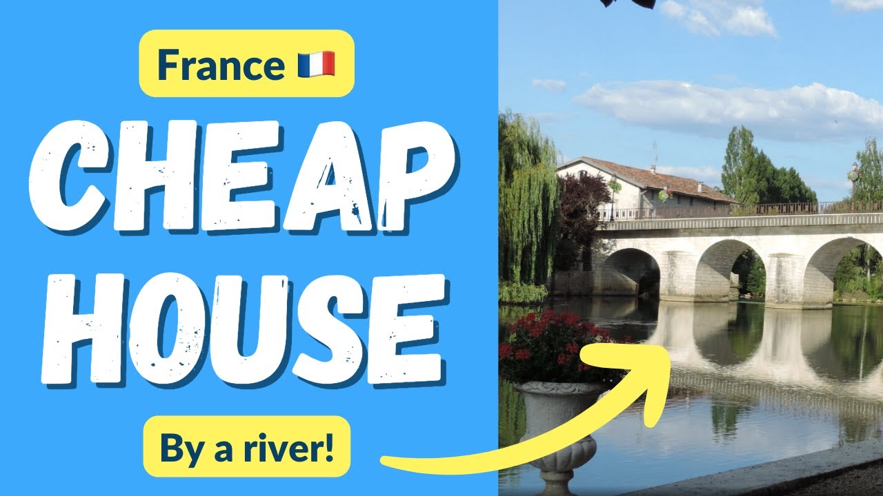 Cheap House in France 🇫🇷 (by a river)