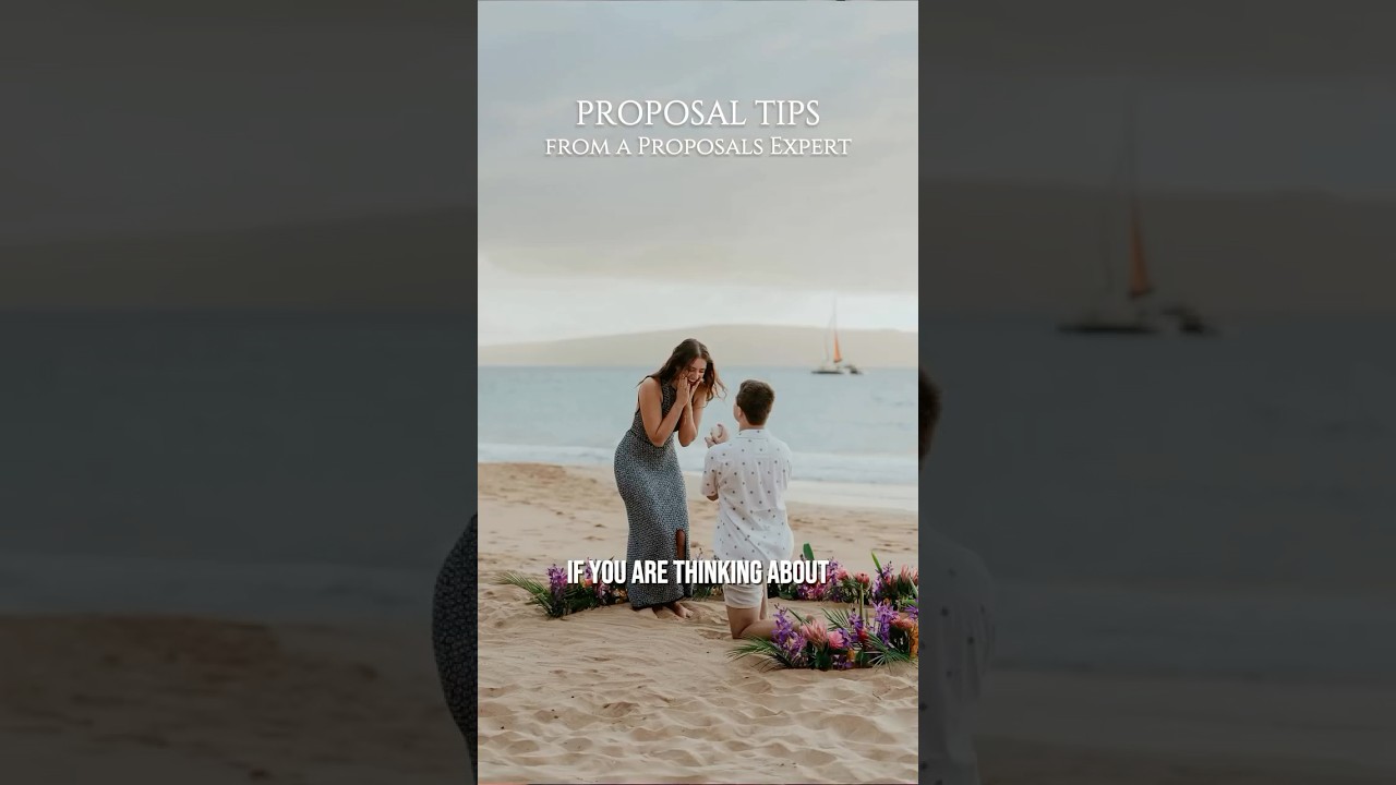 Proposal Tips from a proposal photographer!