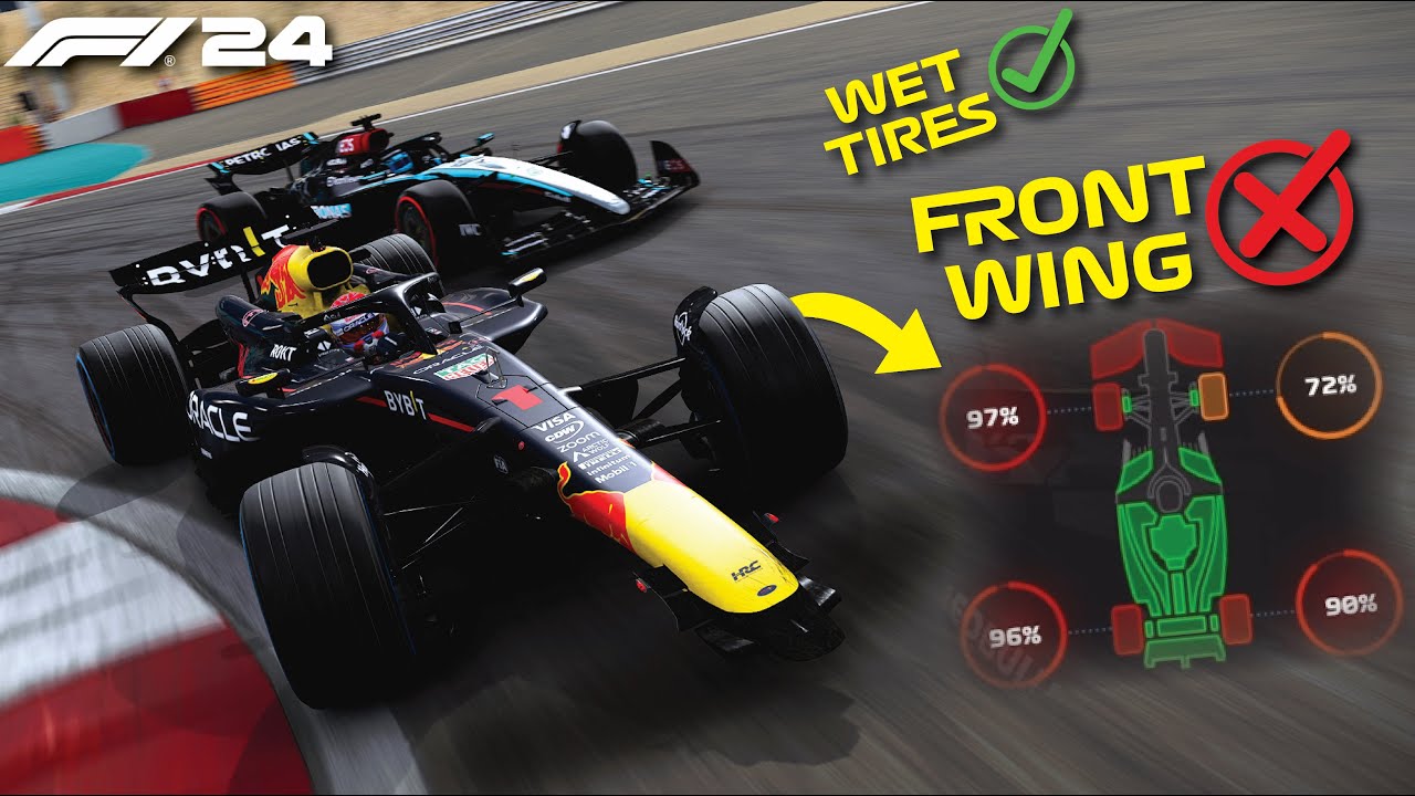 Can I Beat 0% AI on WET TIRES with NO FRONT WING?