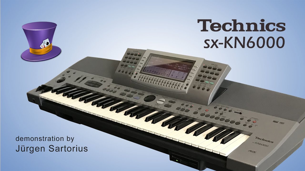 Technics KN6000 - Jürgen Sartorius demonstration at the MusikMesse in Frankfurt - 2000 year
