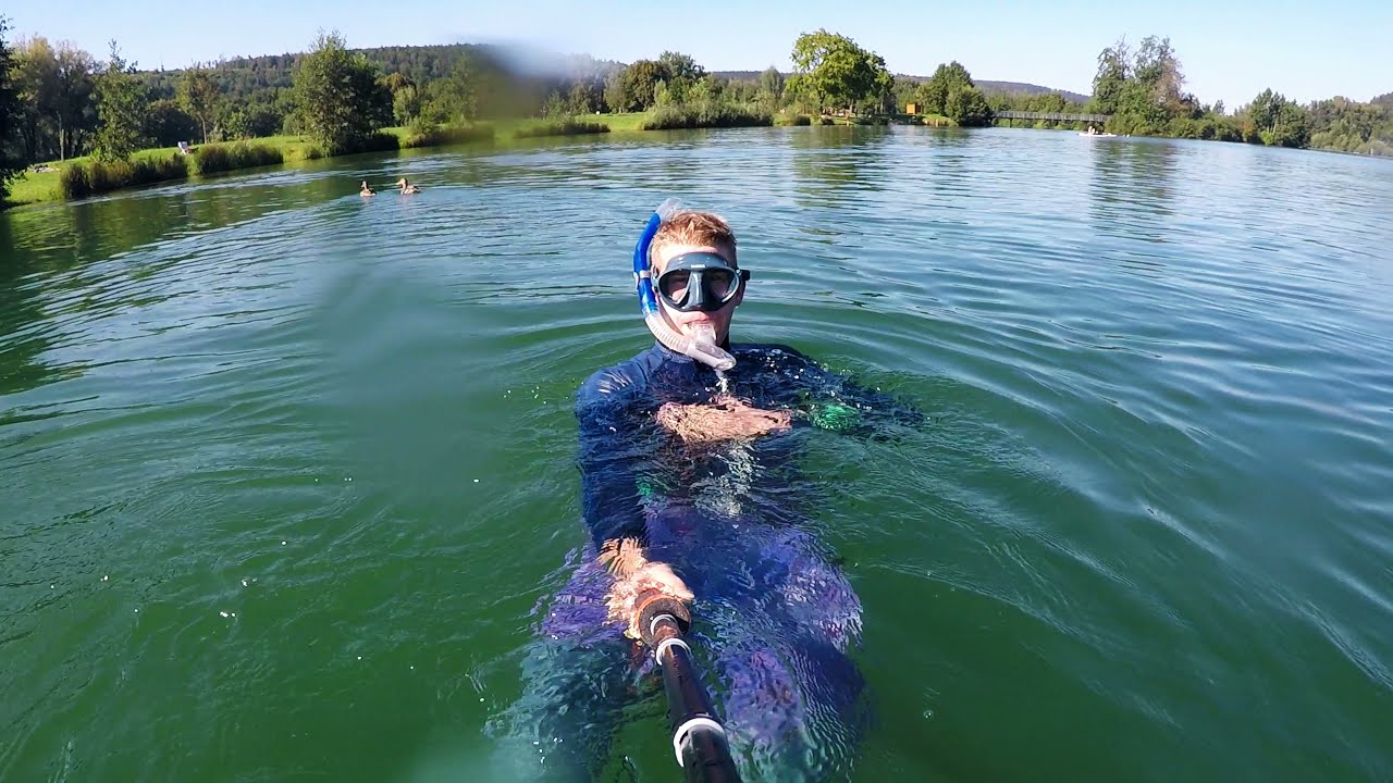 Schnorcheln im Süßwasser (Kratzmühlsee bei Kinding)