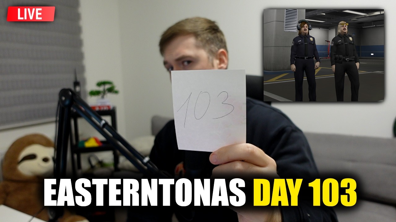 BROLIAI GUZAI POLICIJOJE | GTA RP | EASTERNTONAS DAY 103