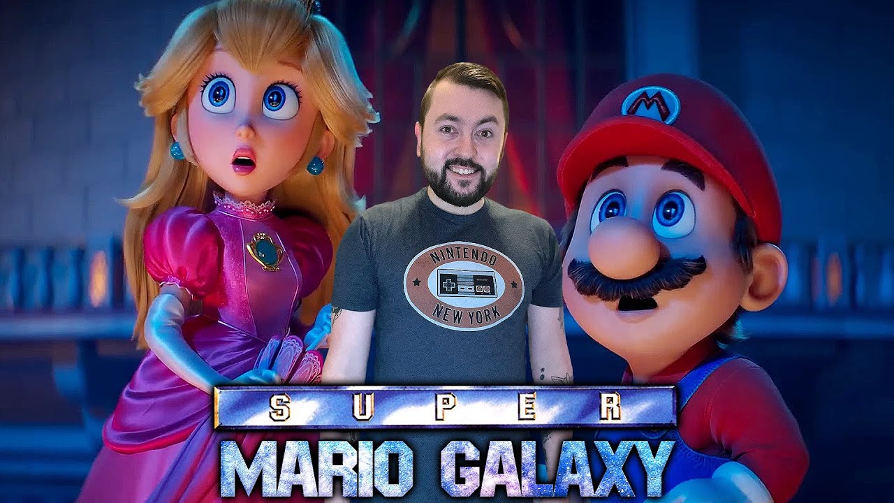 Реакция на фильм «Супер Марио Галактика» | Level Up