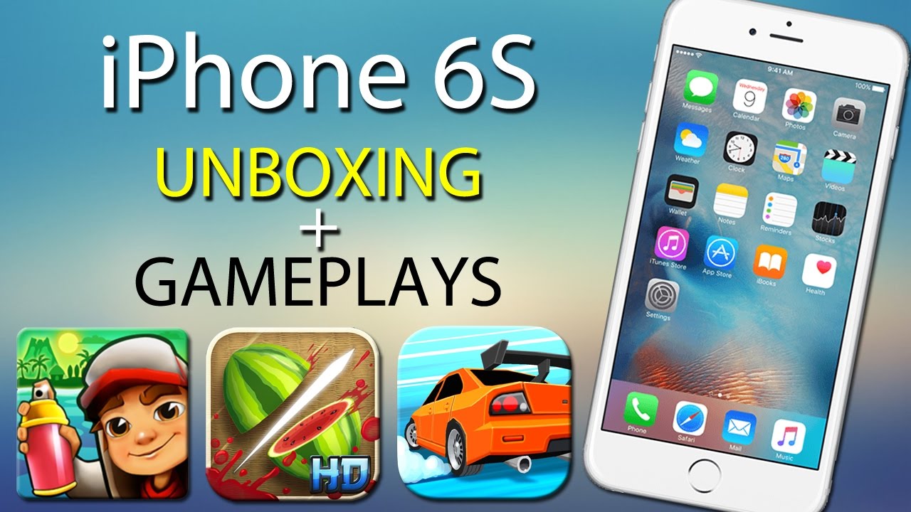 iPhone 6S - Unboxing Gamer