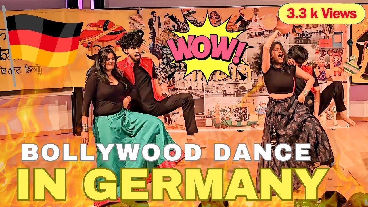 Bollywood Beats in Hamburg Germany | Dance Crew Rocks India Day 2023 TUHH University