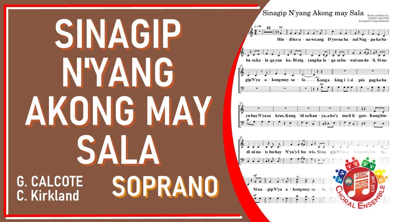 To Rescue A Sinner Like Me (Tagalog) / Sinagip Niya Akong May Sala   Soprano
