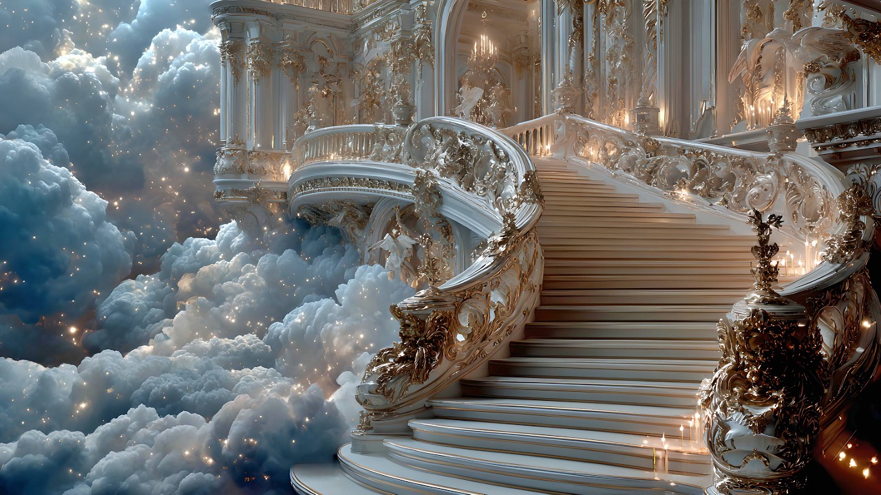 If the Universe Had Castles: Step Inside 4K Mansions of Light, Glory & Infinite Cosmic Beauty