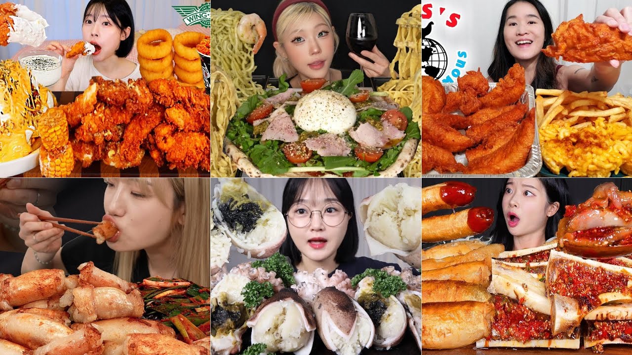 Best Satisfying Mukbang ASMR Compilation Part 53 | Onigiri 2407 🍙