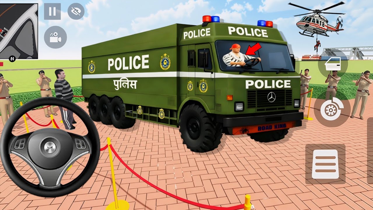 🤑Indian Thift Auto Simulator🤩Indian Showroom Purchase😯Modified Lexriy New Police DumperAnd Bike🥳Game