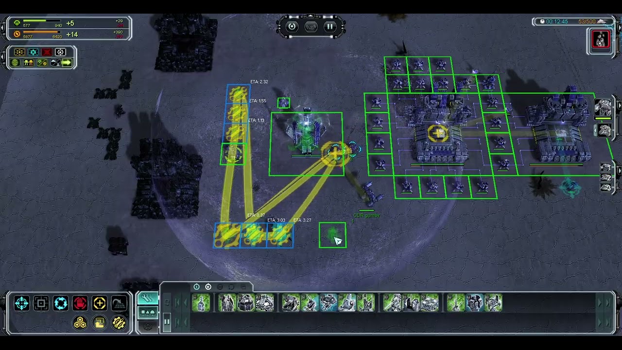 supreme commander forged alliance hard campaign m4 operation melt down as uef