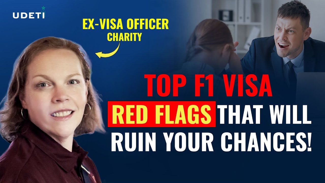 10 Red Flags for an F1 Visa Interview Revealed by an Ex Visa Officer #f1visa