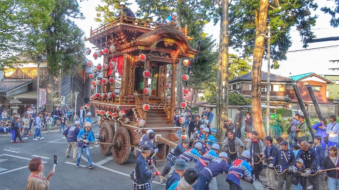水口曳山祭り2024 宵宮 2024.4.19 滋賀県甲賀市水口町 水口神社