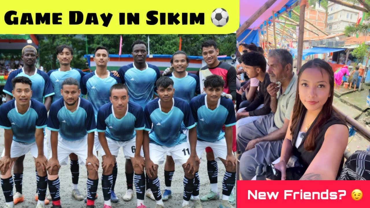 Football in Sikim ⚽️ | Made new friends!😉 | Sikim Vlog 