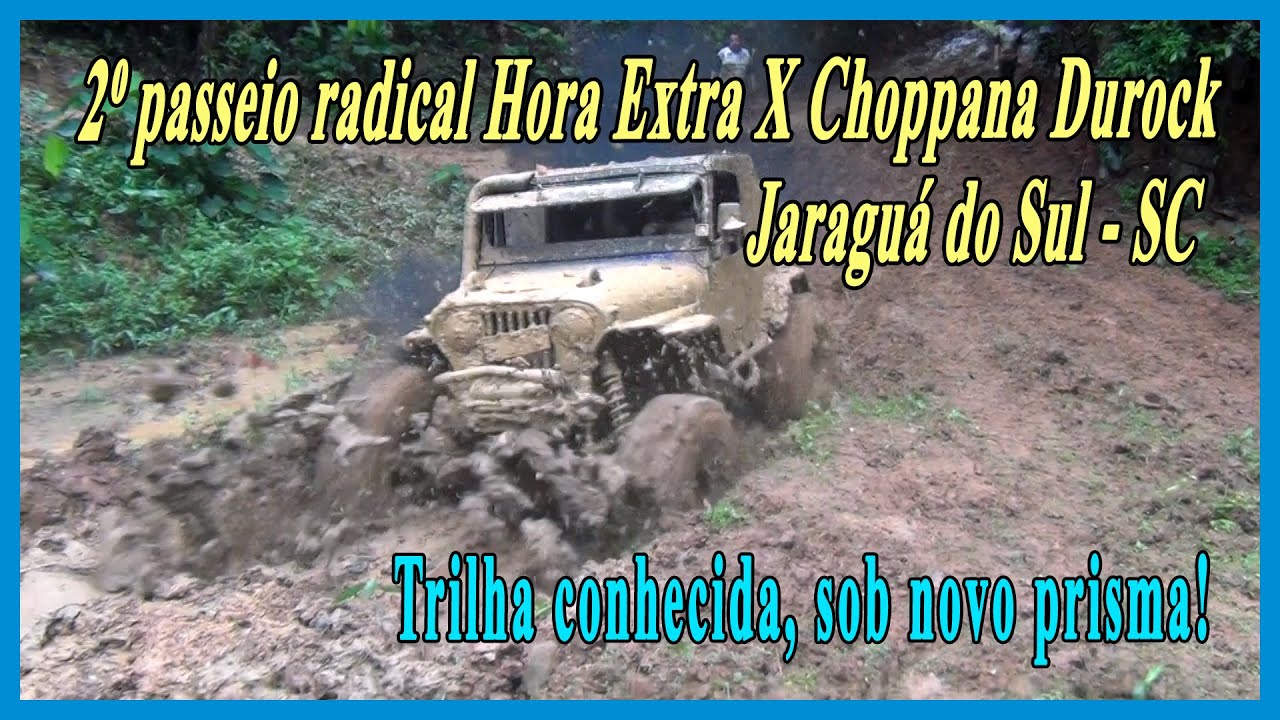 SportMachine 2⁰ passeio radical Hora Extra X Choppana Durock – Jaraguá do Sul   SC