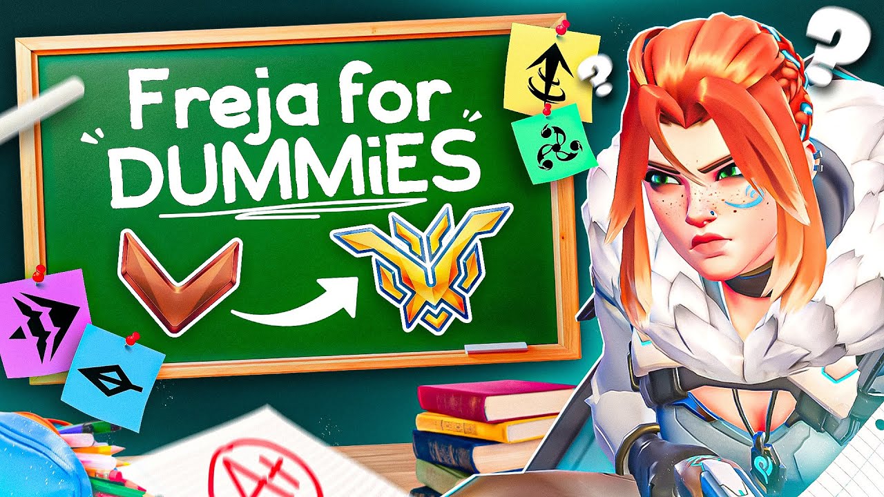 Полное руководство по FREJA | От новичка до топ-500 в Overwatch 2