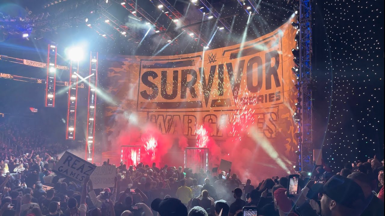 WWE Survivor Series 2022 Show Intro and Women’s War Game Entrances Live