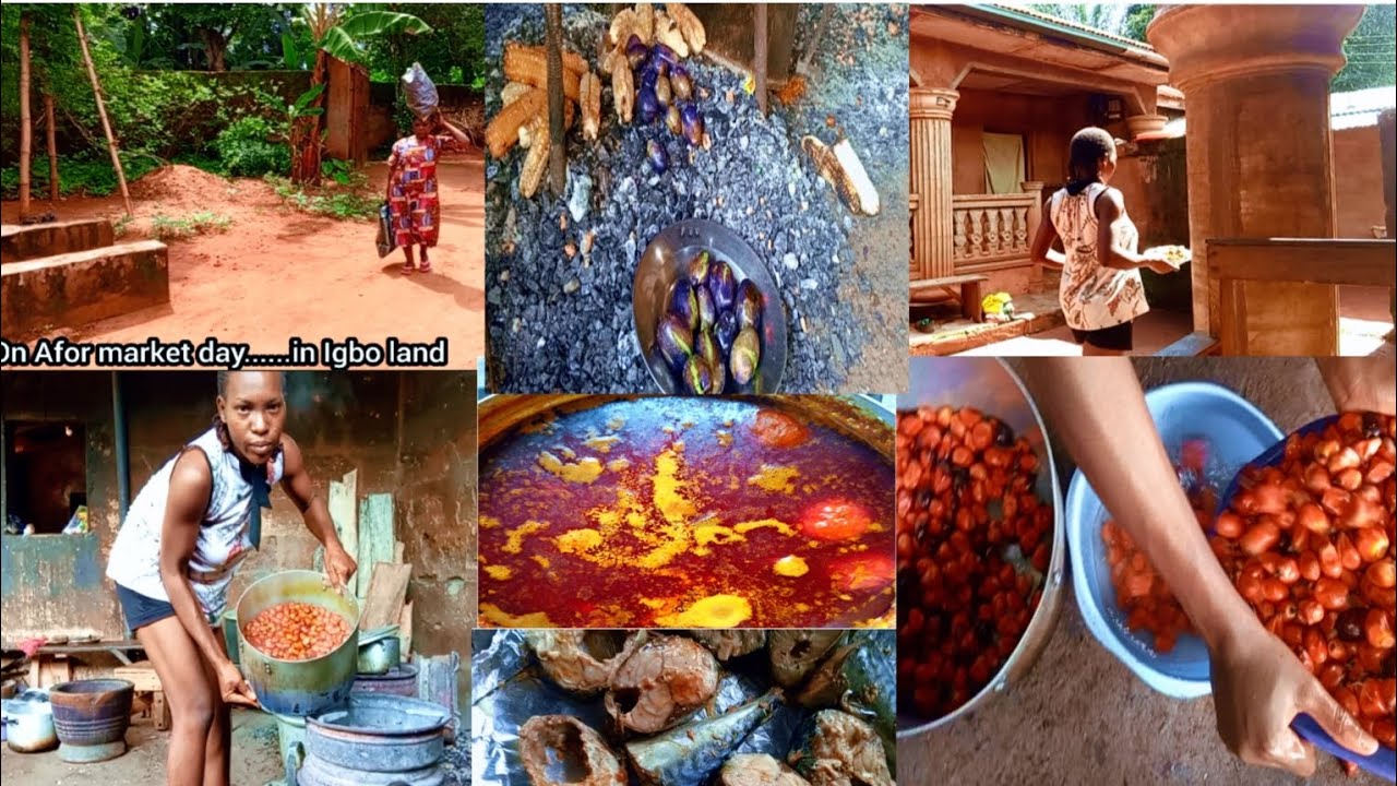 African village life/