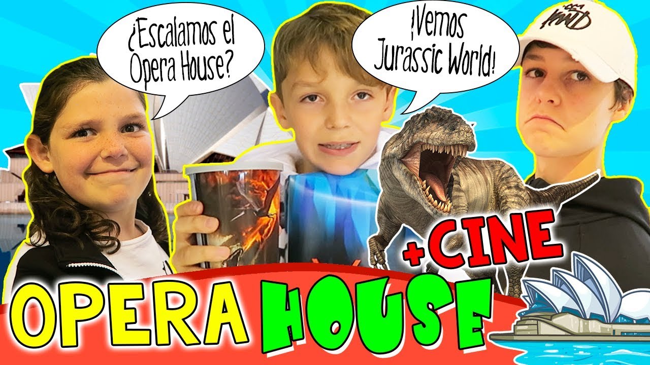 😍¡¡VISITAMOS la OPERA HOUSE de SIDNEY y vamos al CINE a ver JURASSIC WORLD en AUSTRALIA!! 🎞