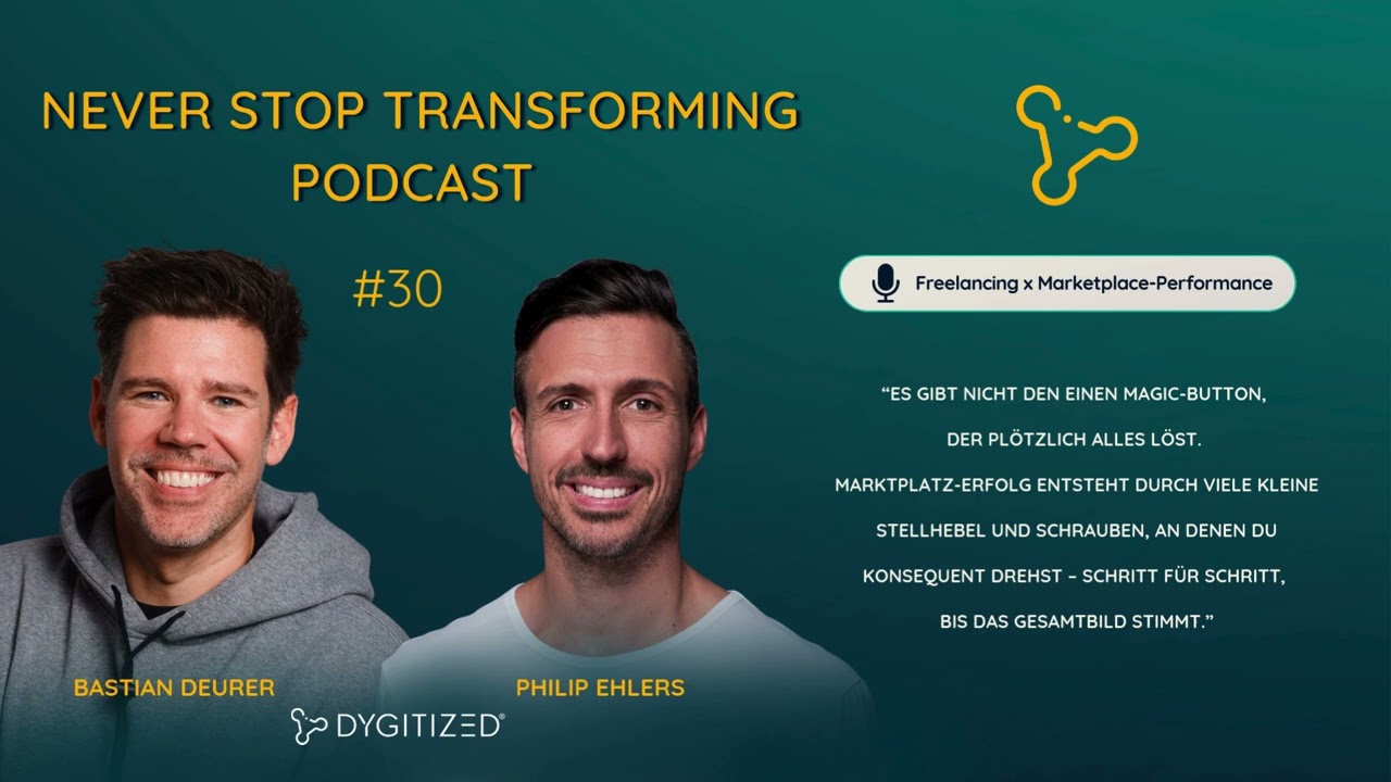 #30 Freelancing x Marketplace Performance auf Amazon & Co. mit Philip Ehlers