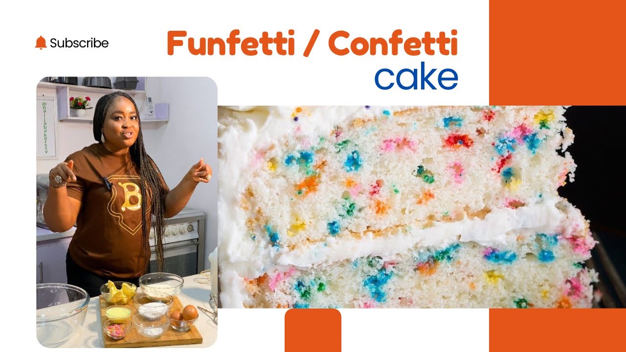 Moist Funfetti Confetti Cake