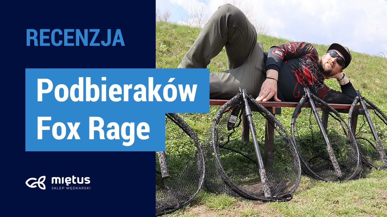 RECENZJA Podbieraków FOX RAGE Street Fighter | Podbierak dla każdego wędkarza! 🎣