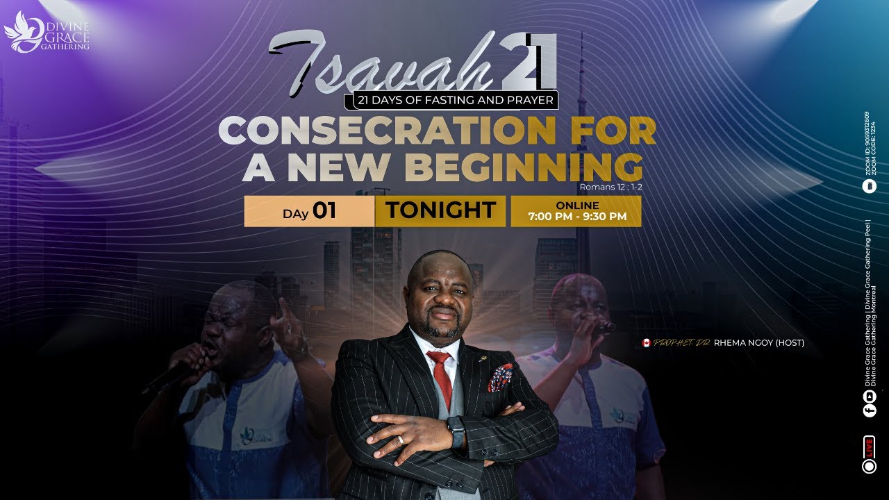 TSAVAH 21 - 2026 | Day 1, Evening Session | Prophet Dr. Rhema Ngoy