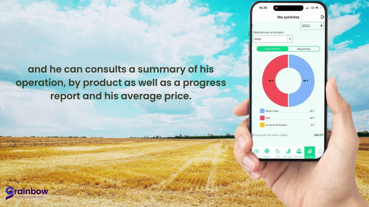 Launch of Agrimarket mobile : Digitalise your relationship with your farmers