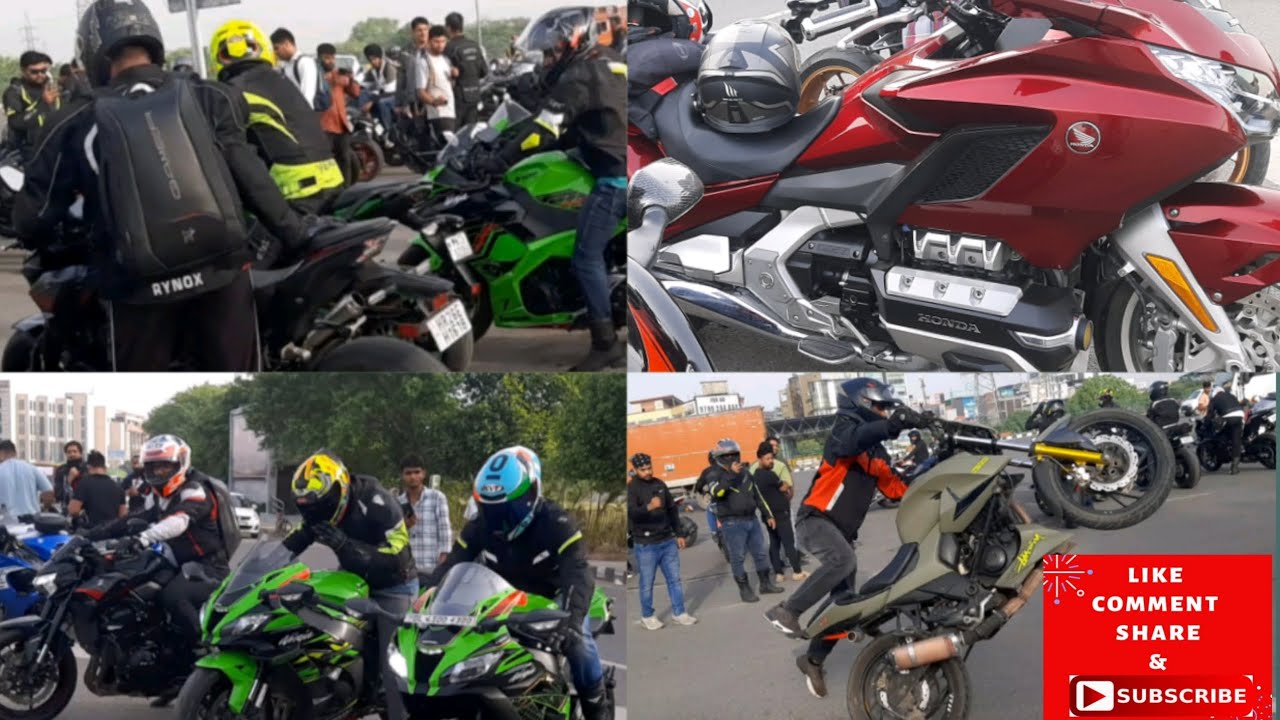 ||Crazy Sunday Ride with 100+ Superbike 😱😱|| 