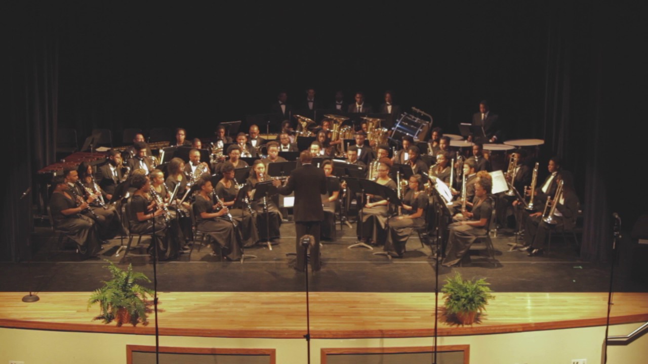 NCA&T 2017 University Symphonic Band - On a Hymnsong of Philip Bliss (David R. Holsinger)
