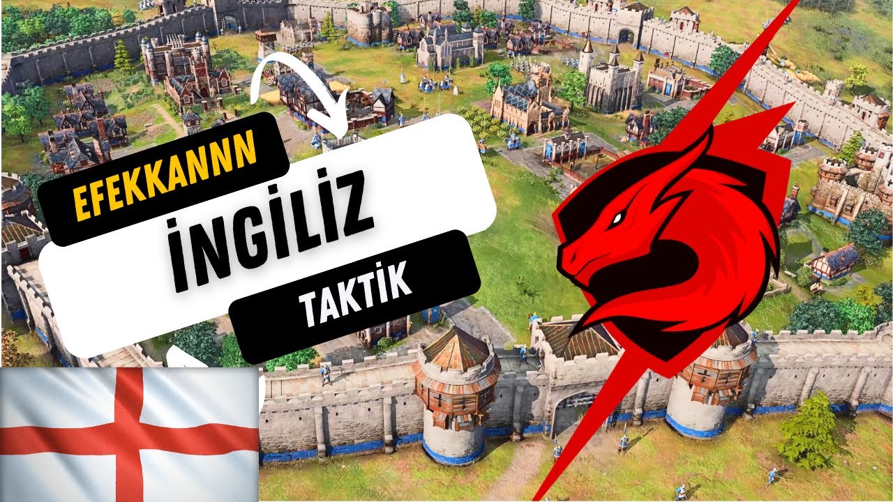 Age Of Empires 4 İNGİLİZ (OYUNUN EN GÜÇLÜ TAKTİĞİ)