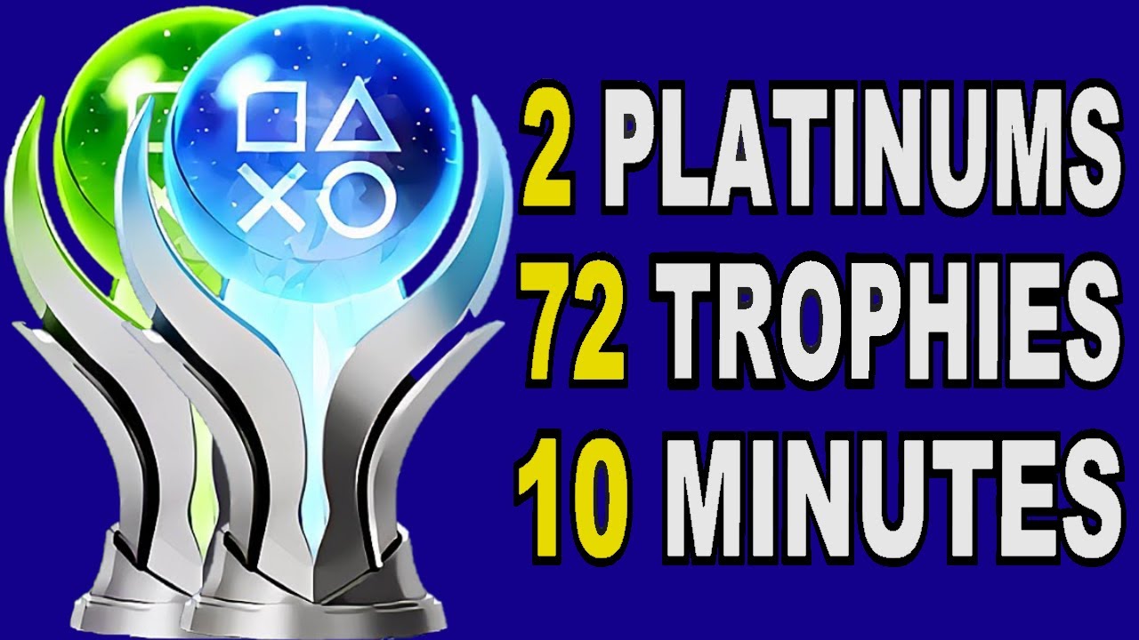 Easy Cheap Fast Platinum Games | $2 - 72 Trophies - 10 Minutes