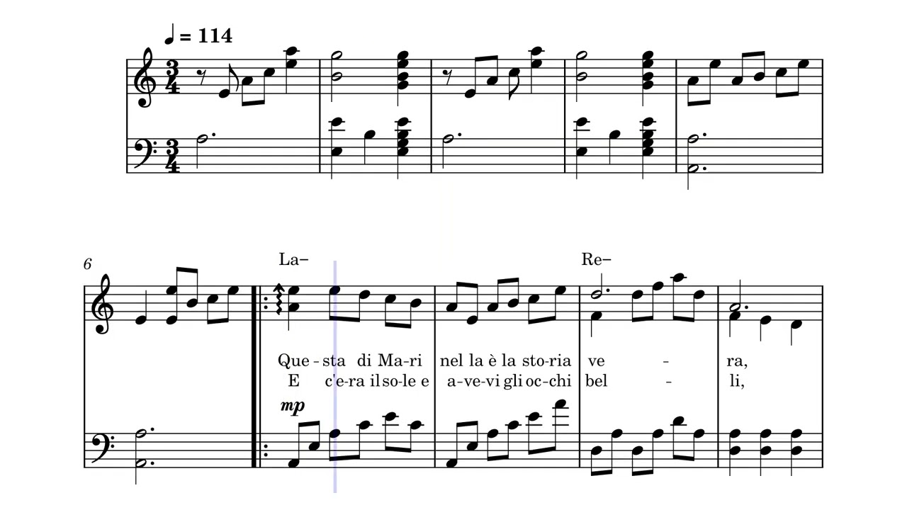 La canzone di Marinella
