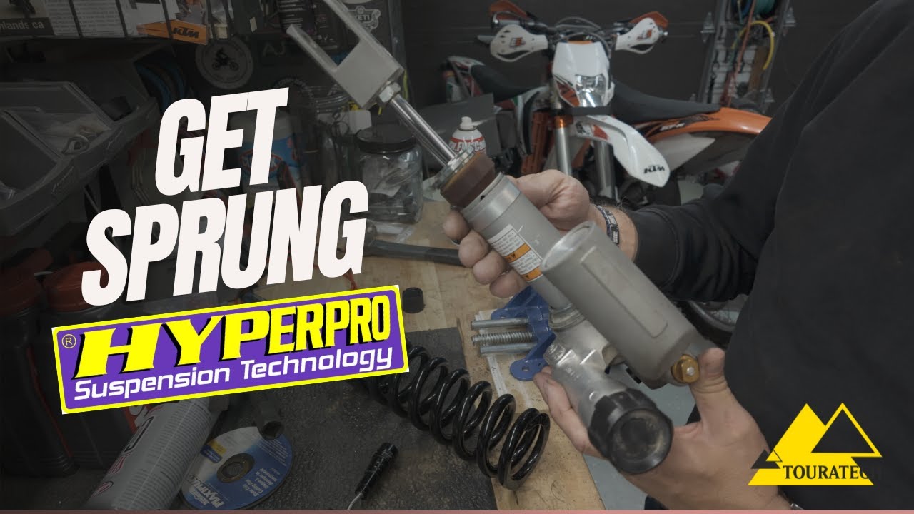 Tourtech/Hyperpro Rear Spring Installation on the Tenere 700