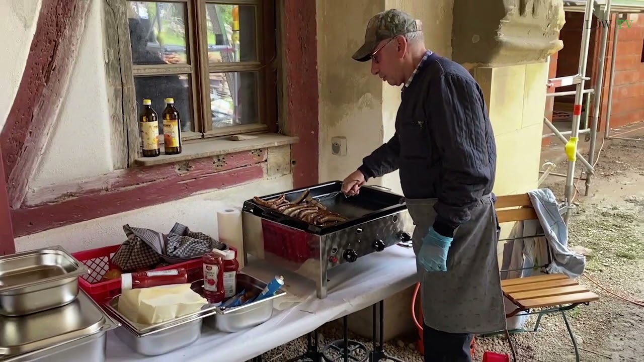 Gastronomiebetrieb auf Schloss Frankenberg l&auml;sst langsam neues Leben in alten Mauern erwachen