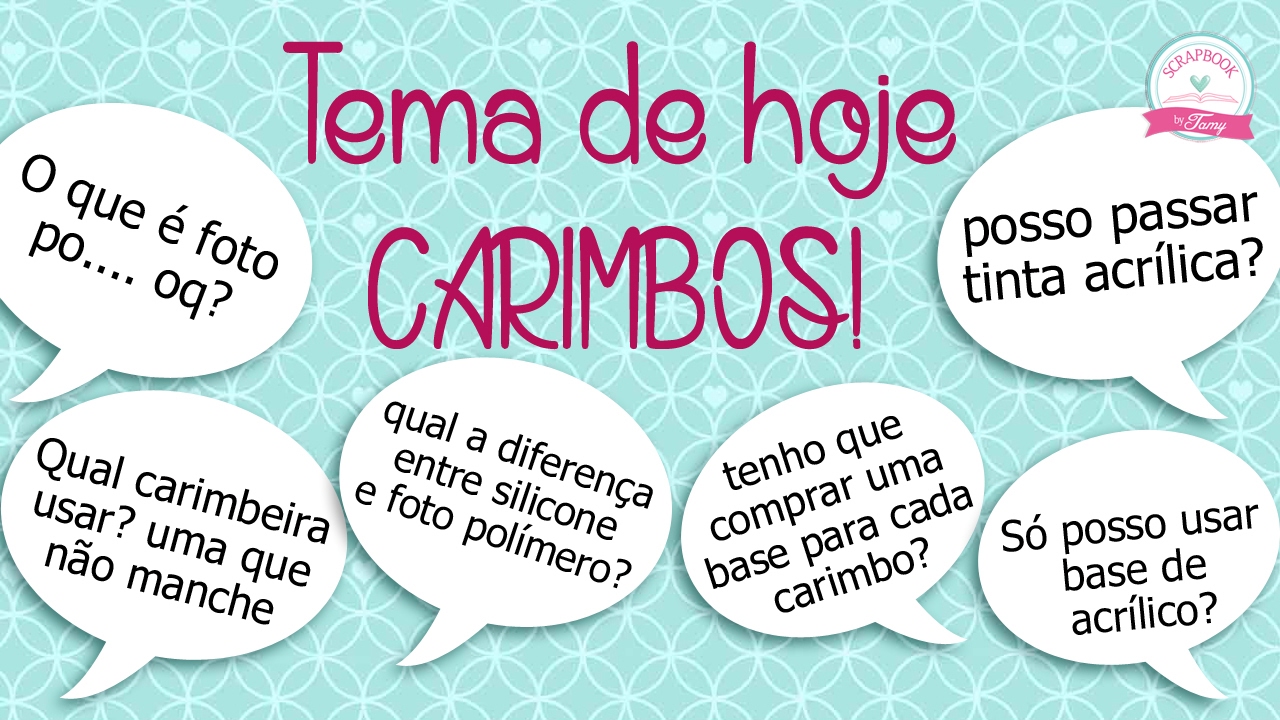 Esclarecendo dúvida sobre Carimbos, foto polímero e de silicone- Lilipop Carimbos