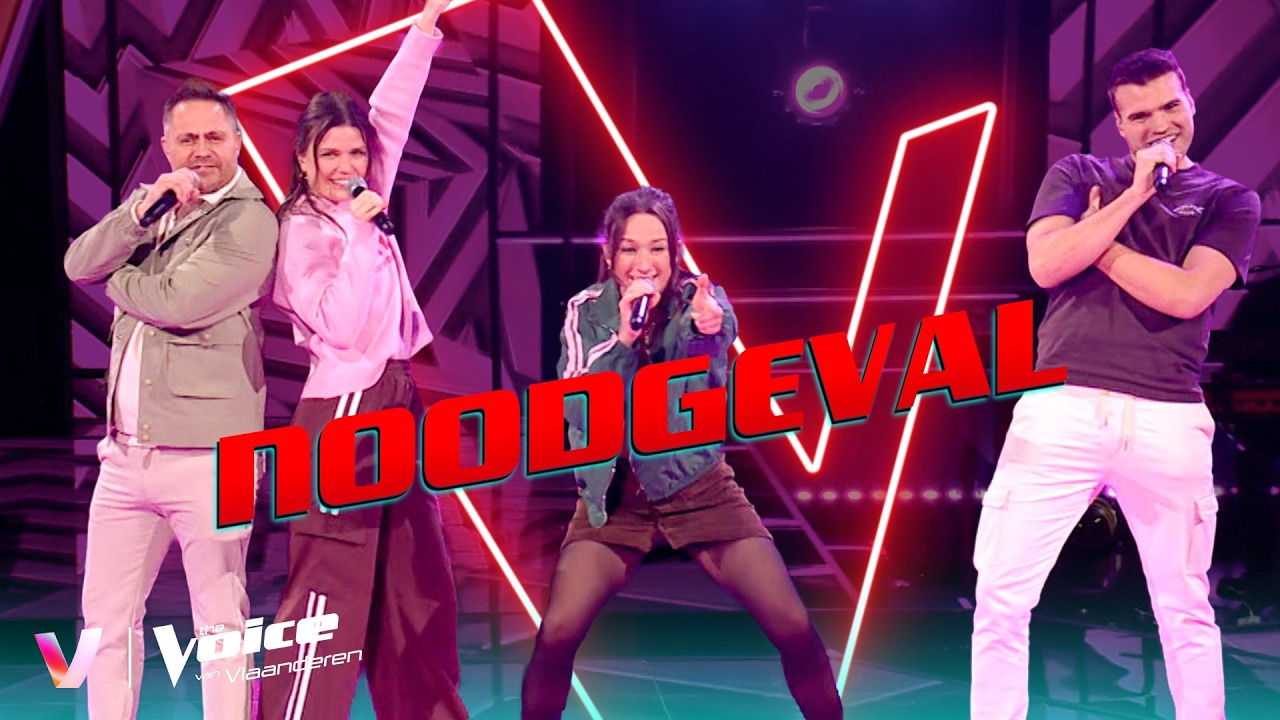 Niels & 3 Of a Kind - &lsquo;Noodgeval&rsquo; | Big Battle #1 | The Voice van Vlaanderen | VTM