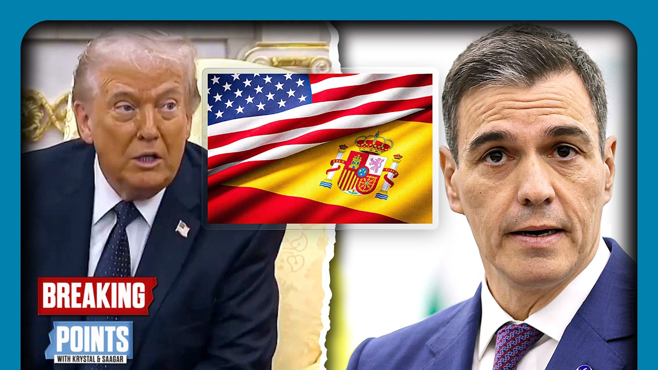 Spain REBUKES US Iran War As Trump THREATENS EMBARGO