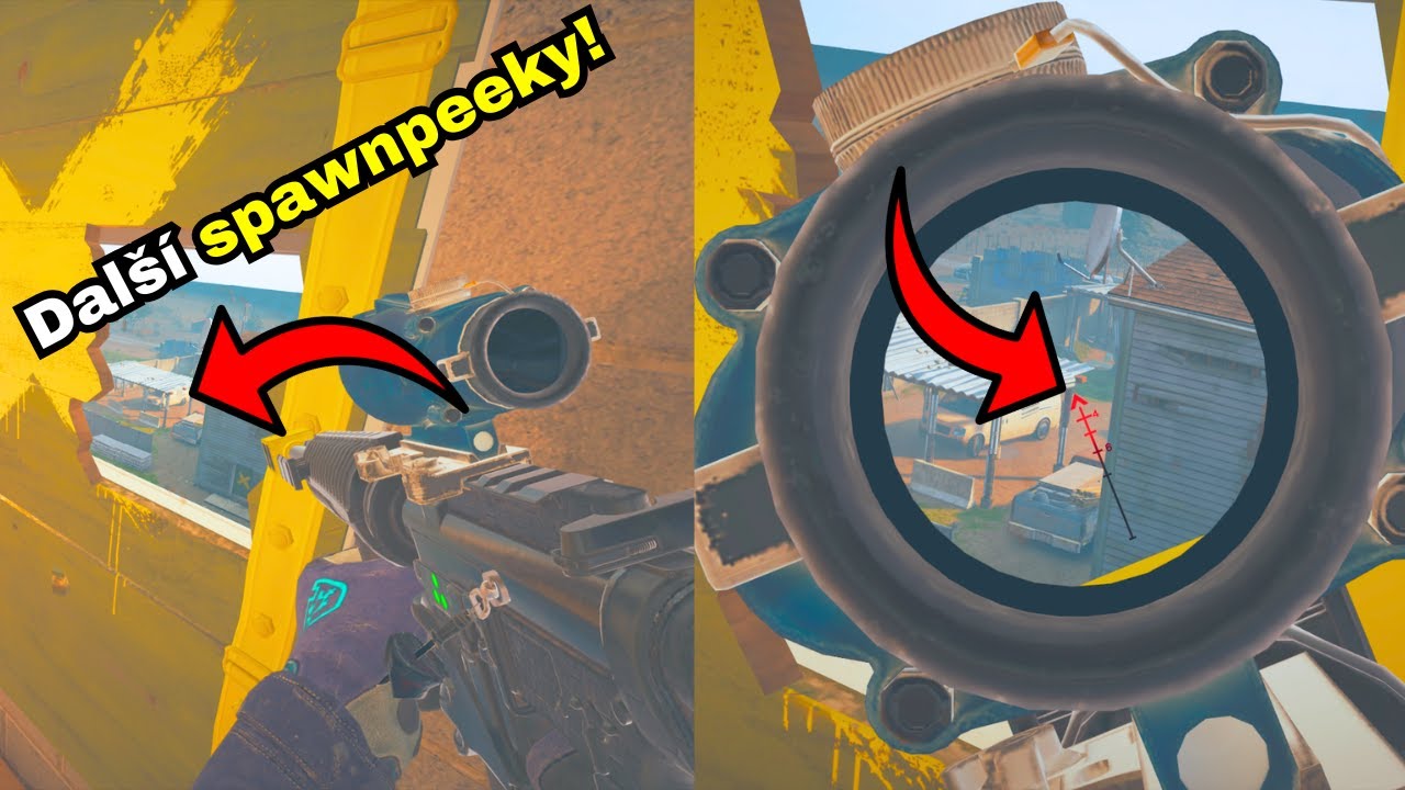 Několik Různých SpawnPeeků Na 3 Různých mapách! | R6 Spawnpeeky 2