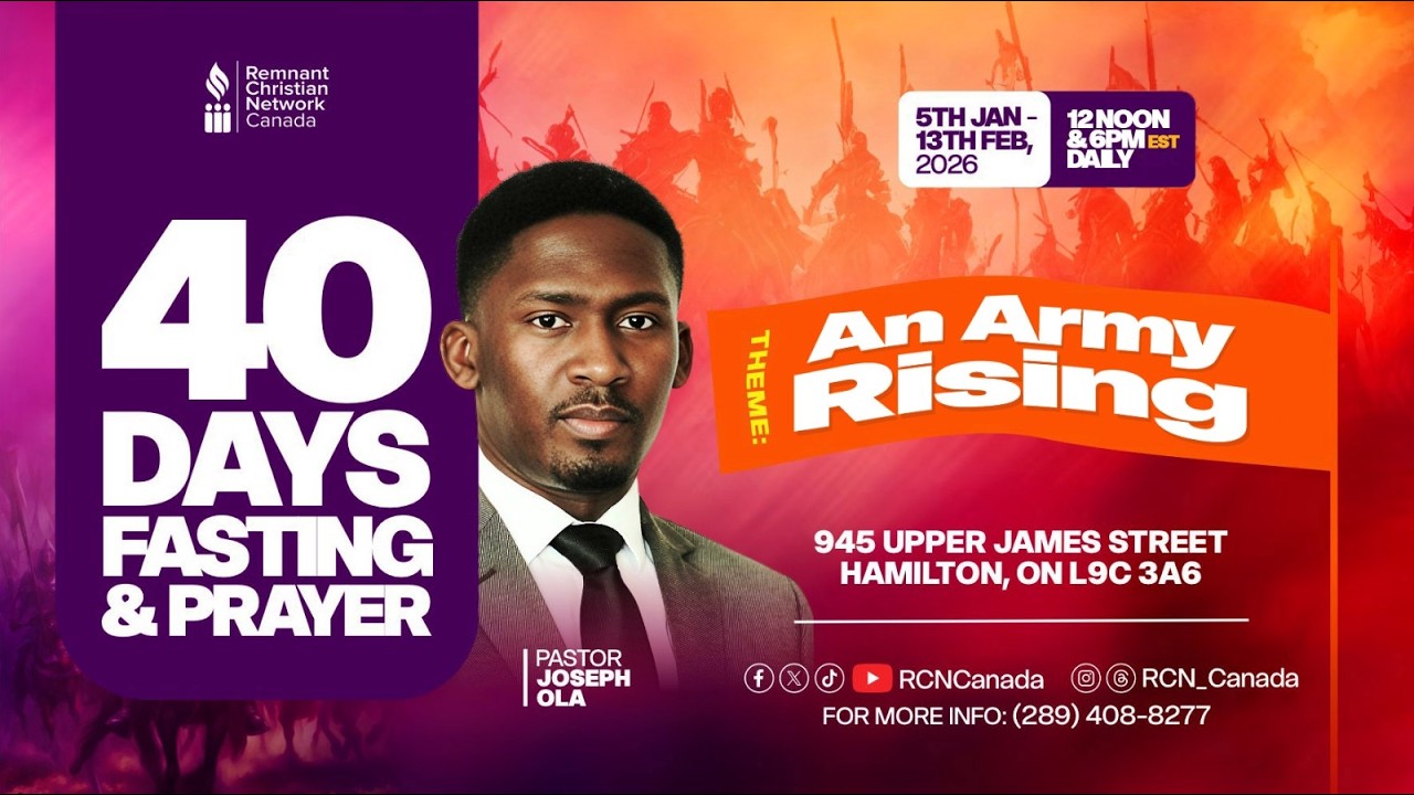40 Days Fasting & Prayer - Day 36