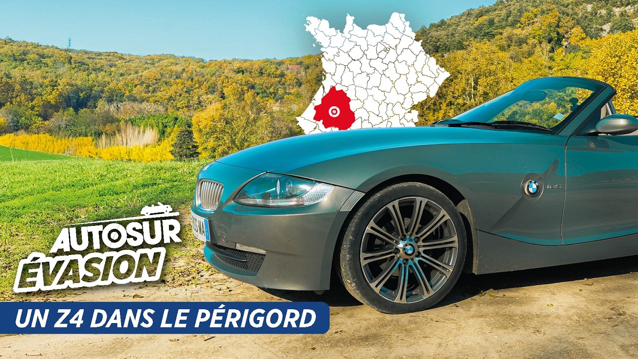 AUTOSUR &Eacute;vasion, le P&eacute;rigord en BMW Z4.