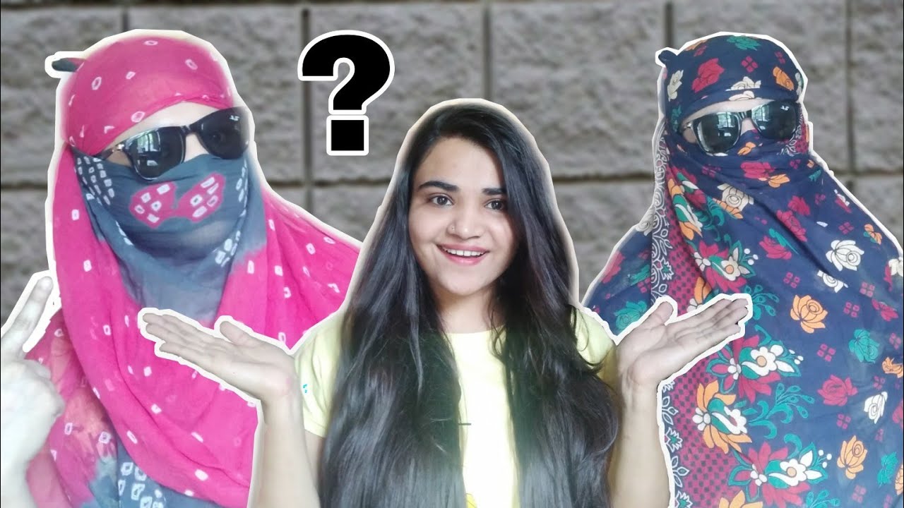 How to cover face with dupatta or scarf 👧| Girl cover face with dupatta vlog | YouTuber Kirti Vyas