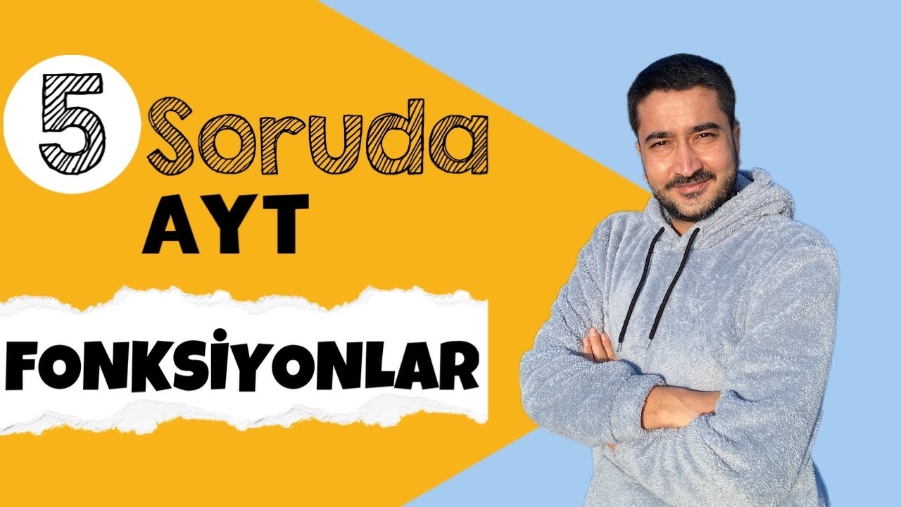 5 SORUDA AYT MATEMATİK | FONKSİYONLAR | Sercan Hoca