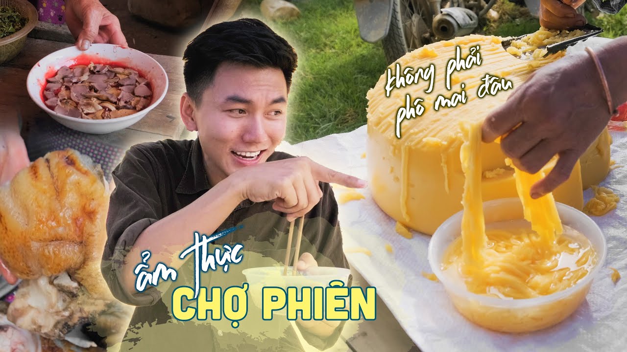 Vừa bước vô chợ phiên, thấy món bánh vàng vàng lạ lắm | Bắc Hà Du Ký P5