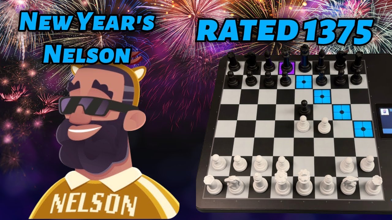 Новогодний Нельсон, рейтинг 1375 + ChessUp 2