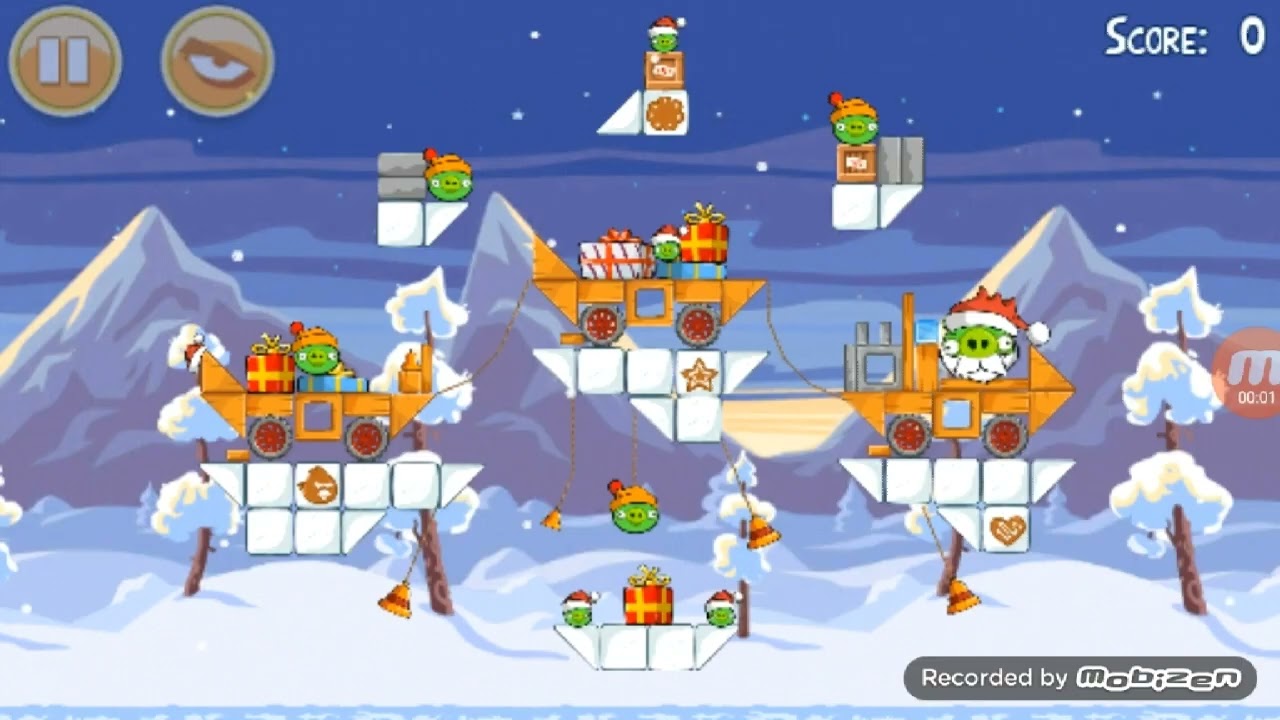 Angry Birds Seasons 2.1.0 IOS Port Gameplay