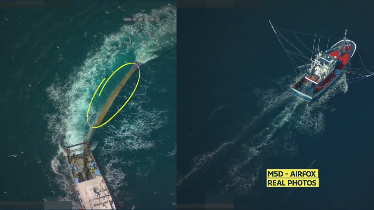 A day of fishing control and surveillance in Spain with the M5D-Airfox drone
