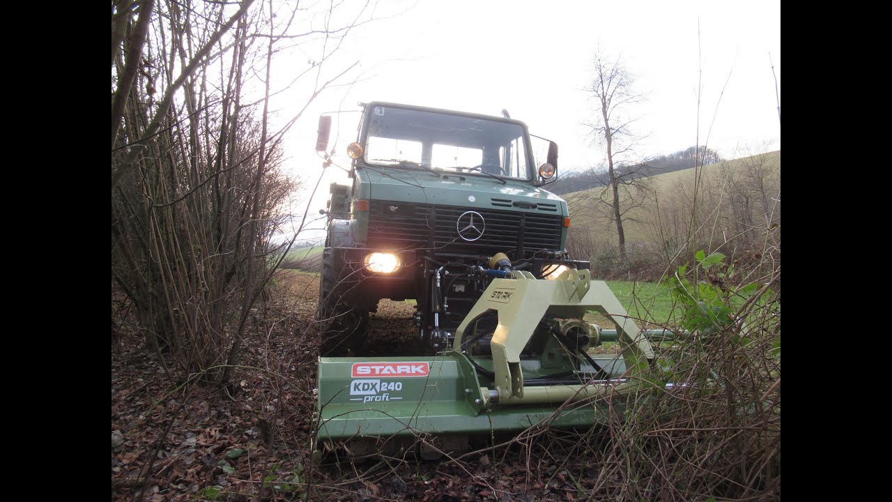 Mulchen mit Unimog U1500